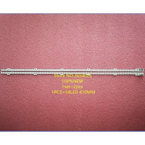 2PCS LED backlight strip for 2011SVS37-FHD-5K6K6.5K-LEFT RIGHT JVG4-370SMB-R2 JVG4-370SMA-R2 UE37D6500 UE37D6100SW LD370CGB-C2