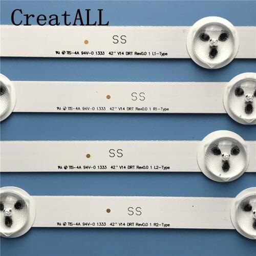 842mm LED Backlight Lamp strip 9leds For LG 42 inch TV LCD 42LA6300-CA 42" V14 DRT LC420DUE(PG)(F1) 916L-1456B 6916L-1957B