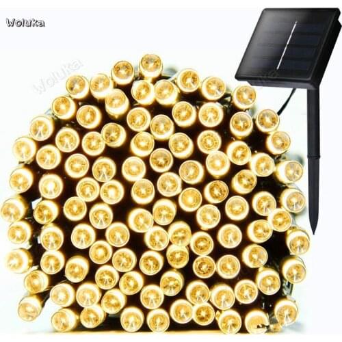 Solar outdoor lantern string Lamp waterproof New Year decorative lamp courtyard garden Terrace Sunshine Room CD50 W02