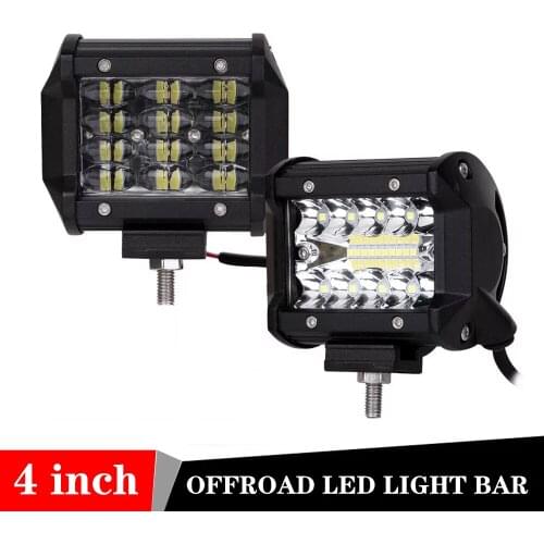 OFF ROAD 4 INCH LED WORK LIGHT AUXILIARY HEADLIGHT CAR SUV TRUCK PICKUP MOTORCYCLE AUTO VEHICLE 12V 24V EXTRA WHITE DRIVING LAMP