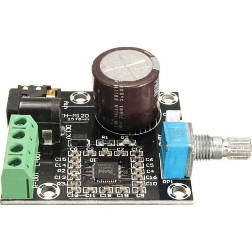XH-M120 Super Slim 2 x 15W PAM8610 Class D Digital Dual Power Audio Amplifier Board 12V
