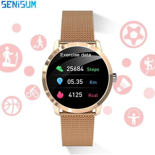2021 New Women Smart Watches 1.09" HD IPS Color Screen Ladies Smartwatch Female Physiological Cycle Heart Rate Monitor Bracelet