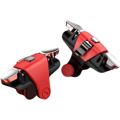 1 Pair C10 Game Joystick Sensitive Bidirectional Auxiliary Phone Gaming Controller Button Gaming Trigger for iPhone