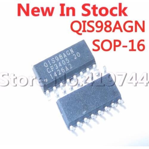 2PCS/LOT QIS98AGN SOP-16 SMD LCD power chip NEW In Stock