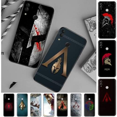 ACT action game Spartan Phone Case For Huawei Honor view 7a5.45inch 7c5.7inch 8x 8a 8c 9 9x 10 20 10i 20i lite pro