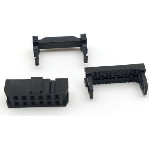 IDC Socket FC-10P 2.54mm IDC connector 12 pin Cable Socket 10P 2X6P IDC New