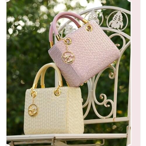 Fashion Womens Purse Diana Handbag Summer Crossbody Bag For Women 2021 Sequins Designer Flap Shoulder Bag Messenger Bags Woolen