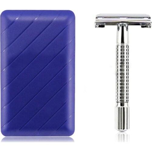 Men Classic Manual Double-Edged Razor Hair Removal Blade Beard Trimmer Shaver бритва мужская