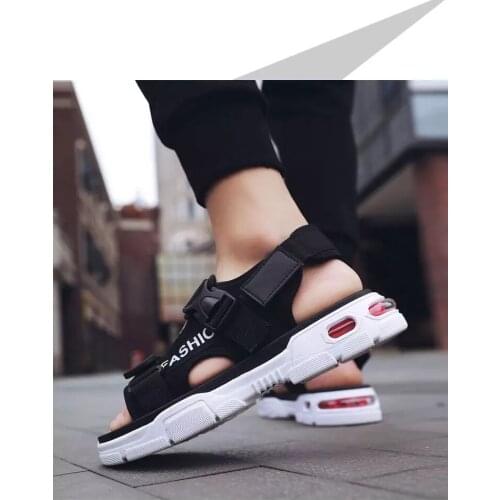 Mens Summer Sandals Open Toe Thick Webbed Casual Sandals For Comfort And Soft Cushioning Two Sports Casual Sandals Beach Shoes