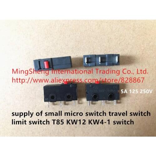 Original new 100% supply of small micro switch travel switch limit switch T85 KW12 KW4-1 switch 5A 125 250V