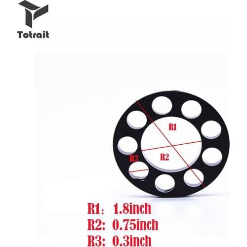 TOtrait 45mm Front End Cap Ring Tactical AR15 M4 accessories 0.75 .223 Free Float Quad Rail Gas Block Barrel Nut for Shooting