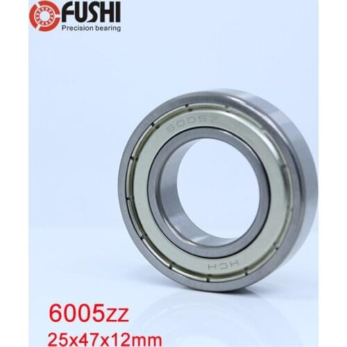 6005ZZ Bearing 25*47*12 mm ABEC-3 ( 4 PCS ) For Electric Lawn Mowers Deep Groove 6005 Z ZZ Ball Bearings 6005Z