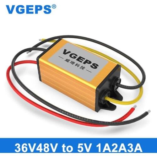 36V48V to 5V DC step-down power converter 8-60V to 5V automotive power module waterproof transformer