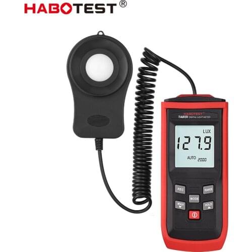 Professional Luxometer Digital Luxmeter Handheld Light Meter HABOTEST TA8131 LCD Lux Meter Illuminator Photometer 100000LUX
