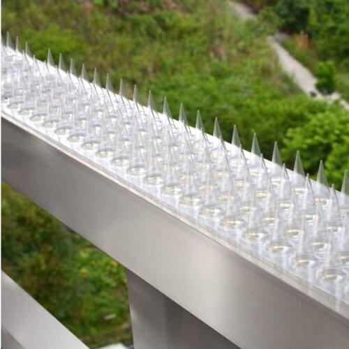 AntiTheft Bird Spikes Dog Repeller Fence Wall Spikes Cat Animal Repellent Plastic Anti Theft Deterrent For Garden Fences Invader