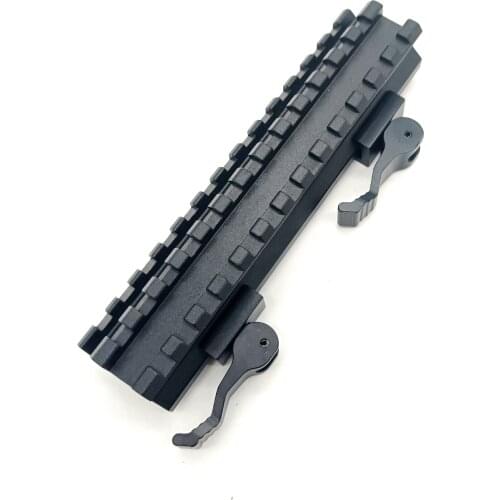 Quick Release Picatinny rail Weaver extend Weaver 20 to 20 Scope Mount 45 degree side 20mm rail