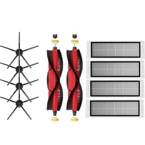 Vacuum Accessories for Xiaomi Roborock S 50 S 60 S 5 S 6 Max Pure Maxv Cleaning Robot Part ,Centre / Side Brush + Filter