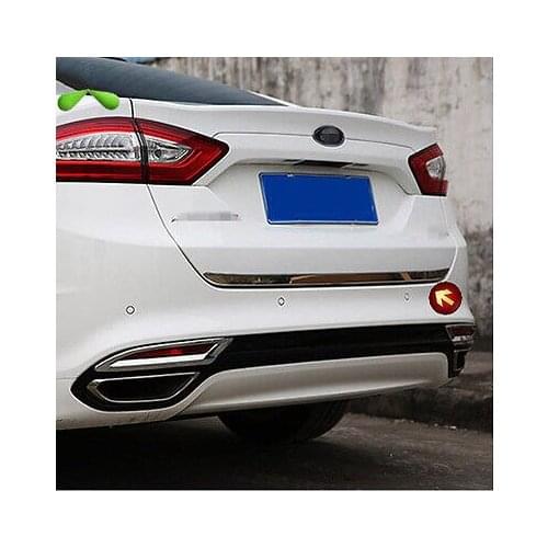 Rear Door Gate Trunk Streamer Cover Trim for FORD FUSION / MONDEO 2013 2014 2015