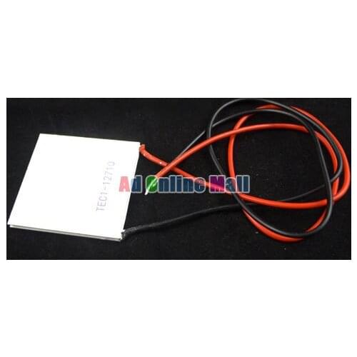 5PCS/LOT TEC1-12710 120W High Power Semiconductor Refrigeration Tablets Cooler Peltier Plate