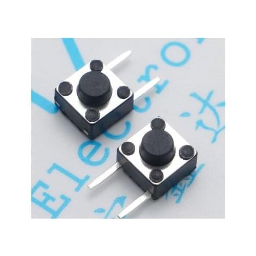 6*6*5 foot edge 2 button switch micro switch side legs plug side key 6*6*5H wholesale free shipping
