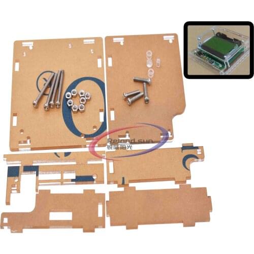Acrylic Shell Case For Inductor Capacitor ESR Meter MG328 M328 Multifunction Transistor Tester