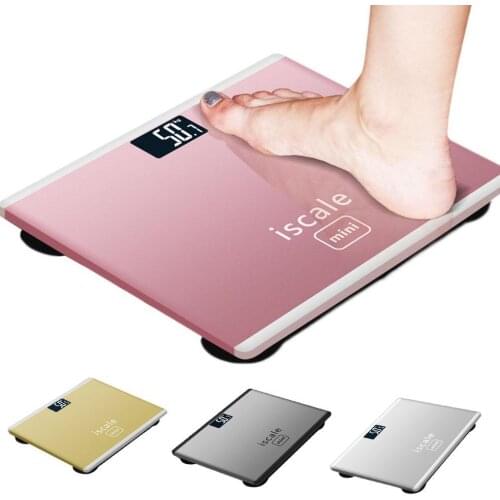 180kg Accurate Smart Electronic Glass LCD Display Home Bathroom Floor Body Scale Health Weighting Scale Wholesale dieted & fit