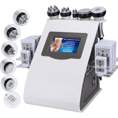 6in1 weight loss instrument multifunctional beauty instrument 40K fat explosion negative pressure shaping body RF Beauty Machine