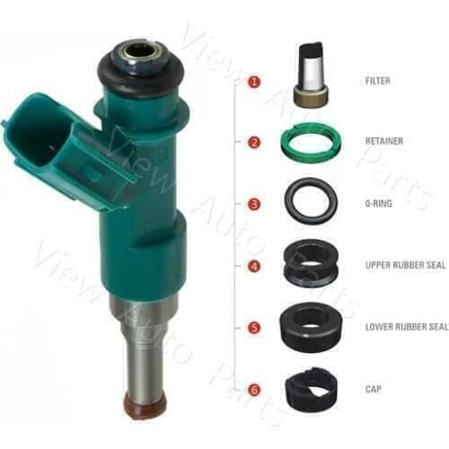 100 Set Fuel Injector Repair Seal Kit for Toyota Camry Highlander FJ1084 VD-RK-0220