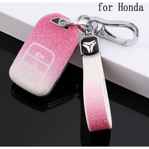 2021 New TPU Diamond Car Remote Key Case Cover for Honda 2016 2017 CRV Pilot Accord Civic Fit Freed Car Accessories