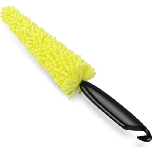 Car Wheel Washing Brush For Ford Focus 2 3 Fiesta Mondeo Kuga Citroen C4 C5 Skoda Octavia Rapid Superb