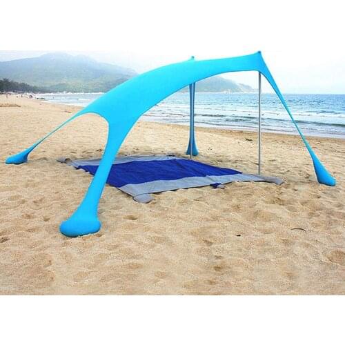 Waterproof Sun Shelter Sunshade Beach Camping Awning Outdoor Canopy Garden Patio Pool Shades Sail Awning Camping Shade Cloth