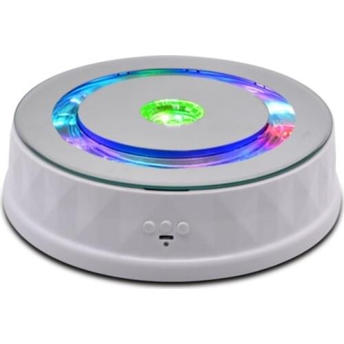 PULUZ USB Electric Rotating Turntable Display Stand Jewelry Display HolderFor Photography Max Load 10Kg Shooting Props Turntable