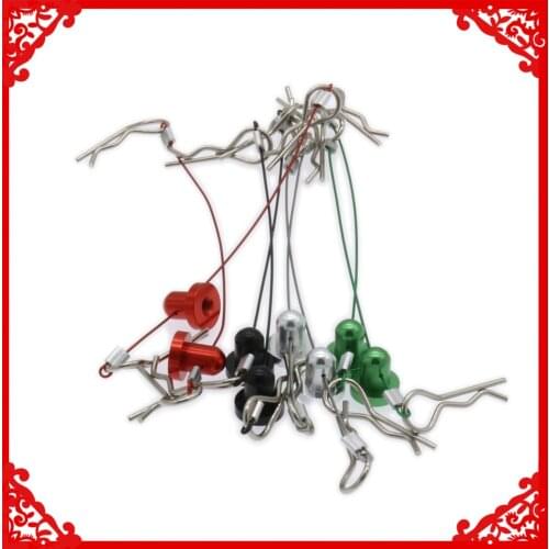 100mm 160mm anti-lost body shell body clips with screw fixation for 1/10 rc model car vehicle HSP Arram Traxxas Axial ECX