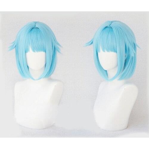 1pcs Anime Ensemble Stars Shino Hajime Wig Cosplay Costume Accessories Synthetic Hair Party Decor Prop Collection for Men Boy