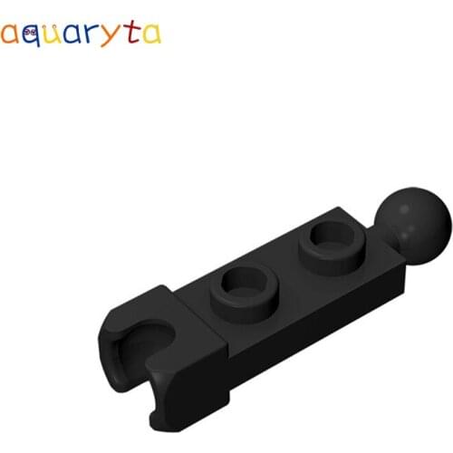Aquaryta 40pcs 1x2 Side Ball Socket Bricks Technology Building Block Part Compatible 14419 DIY Assembles Particle Toys for Child