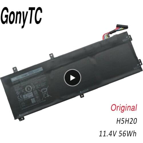 H5H20 Laptop Battery For DELL XPS 15 9560 9570 15-9560-D1845 Precision M5520 5530 62MJV M7R96 05041C 5D91C 11.4V 56Wh