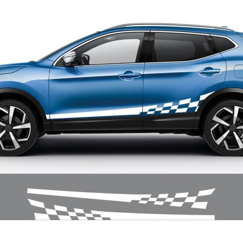 Car Accessories Auto Stickers Waist Line Decals For Nissan Qashqai j11 Sylphy Note Juke X-Trail Teana Tiida Patrol Leaf Rouge