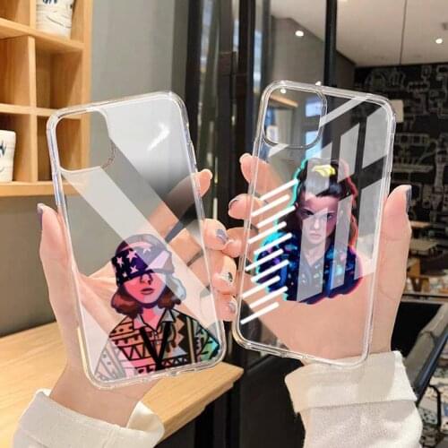 TV Stranger Things Friends Do Not Lie Phone Case Transparent Case For Iphone 6 6s 7 8 Plus XR X XS XSmax 11 12 Pro Mini Max