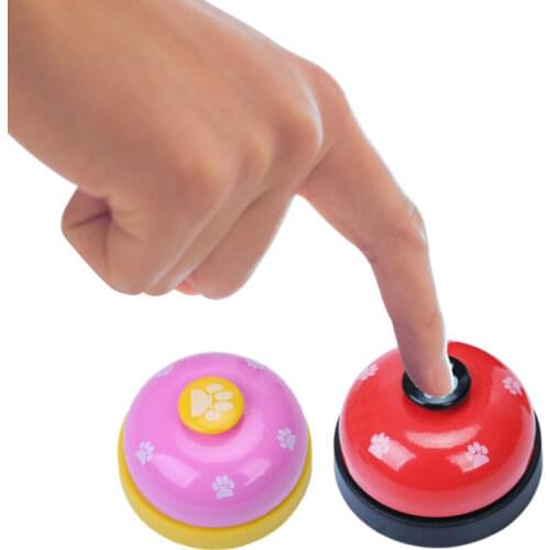 Pet Call Bell Cat Dog Toy IQ Training Bells Pet Feeding Interactive Educational Toy Pets Toy Interactive Bell Eating Food Feeder