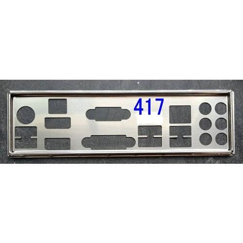 Original IO I/O Shield BackPlate Blende Bracket For Asus P8Z77-V LK P8H77-V