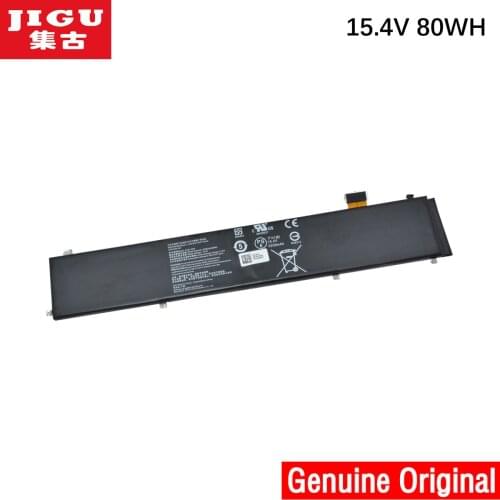 JIGU 15.4V 5209mAh 80Wh RC30-0248 original RZ09-02386 Laptop Battery For Razer Blade Stealth 15 RTX 2070 Max-Q 2018 2019 year