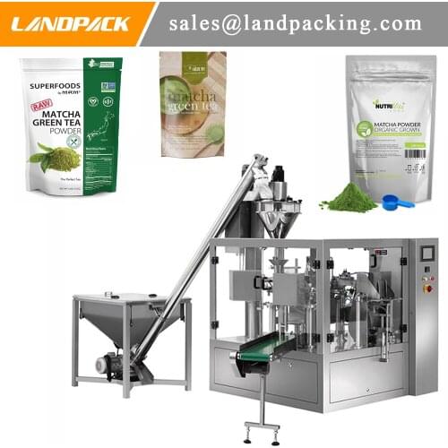Multifunction Automatic Matcha Powder Premade Pouch Fill And Seal Machine