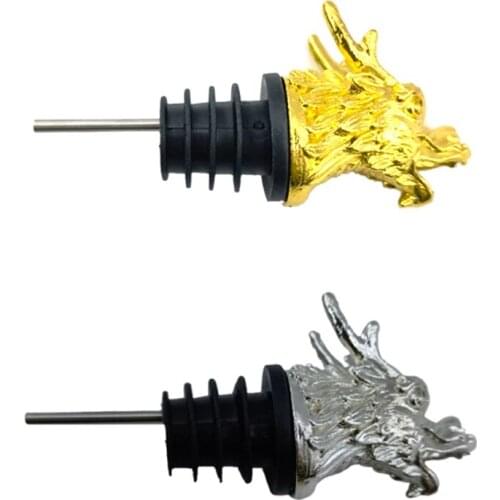Animals Head Wine Pourer Wine Bottle Stoppers Wine Aerators Gift Home Wine Stopper
