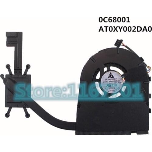 New Original Laptop/Notebook CPU cooling Radiator Heatsink&Fan for Lenovo ThinkPad S5-531 S5-S531 0C68001 AT0XY002DA0