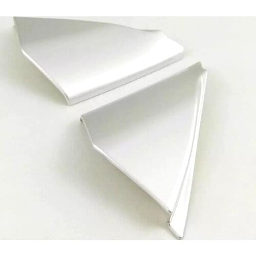 Fit For Renault Koleos 2017 ABS Matte car cover styling accessories Front A Pillars Windshield side triangle trim 2pcs/set