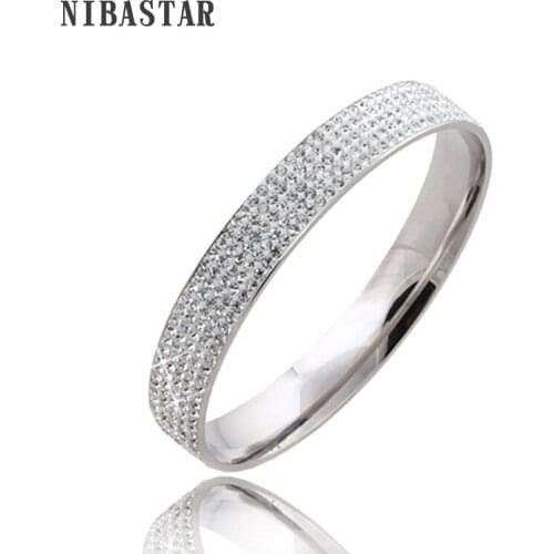 Attractive 6 Different Red Color Stainless Steel Bangle Free Shipping