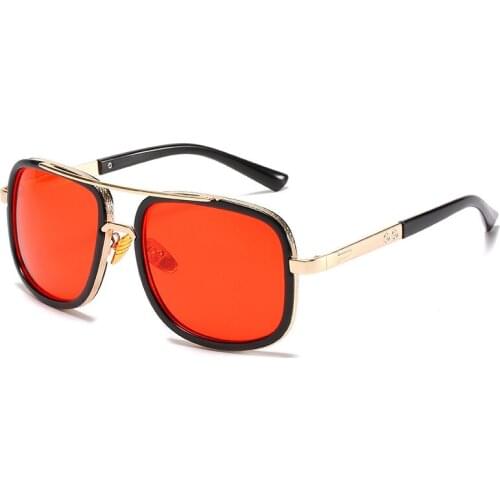 2021 Classic Retro Luxury Square Big Frame Sunglasses For Women Men Brand Design Male Fashion Outdoor Driving Travel Sun Glasses