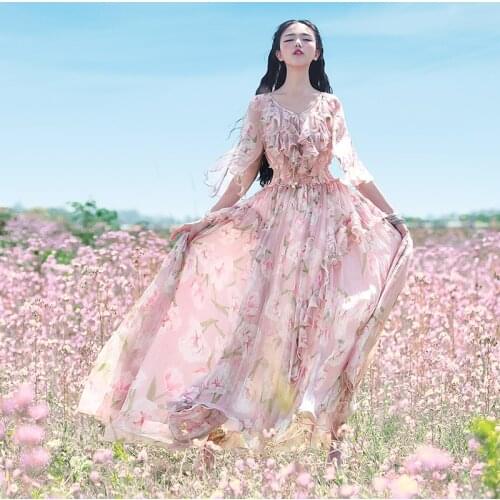 Летние платья с принтом TIYIHAILEY China At AliExpress