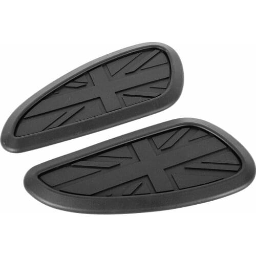 Universal Cafe Racer Motorcycle Side Fuel Tank Pads Protector Stickers Knee Grip Traction Pad