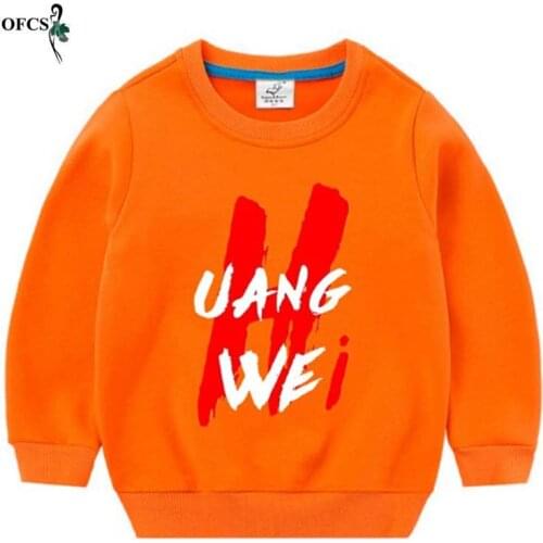 Children Warm Thickened Sweatshirt Baby Boys Round Neck Long Sleeve Tops Children Girls Printed Cotton Clothes 3-14 Years Old